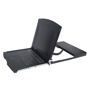 17" 1U single rail LCD w/16 ports HDMI KVM Switch - AL-H716L