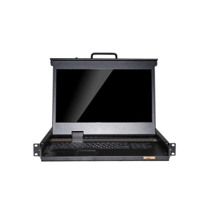 1U rack mount 18.5" LED KVM Console with touch pad+Mouse - AL-V1850P