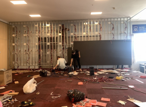 Thi công lắp đặt màn hình LED