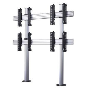 Khung treo màn hình ghép đa năng, cố định bằng bulong xuống sàn BT8372-2×2