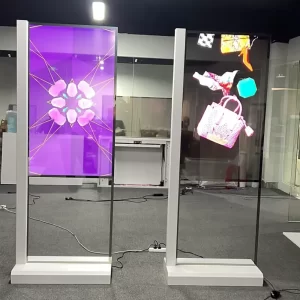 Màn hình LED trong suốt dạng đứng