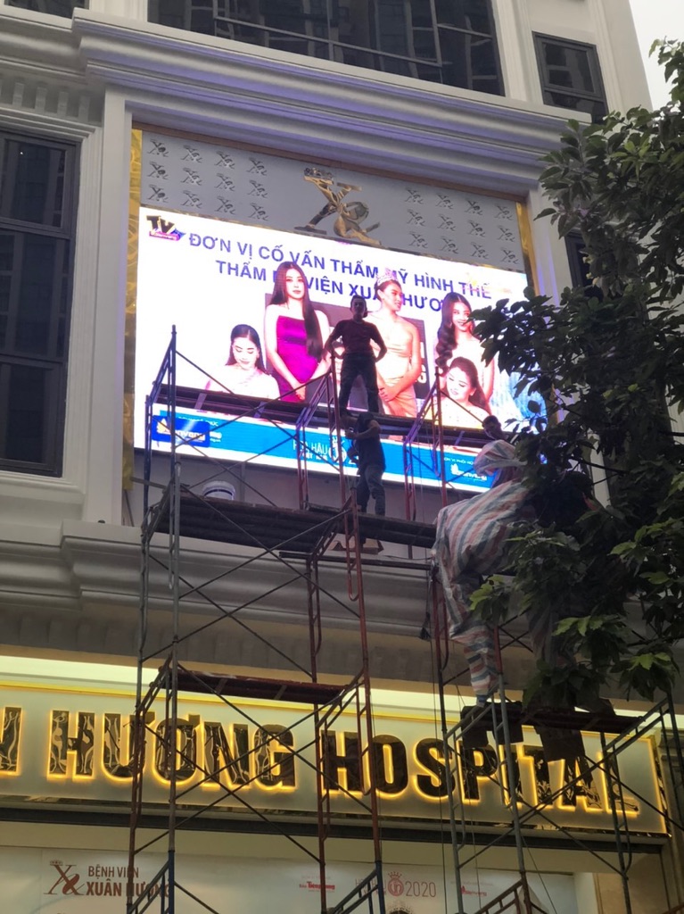 Màn hình LED P4 ngoài trời quảng cáo TMV